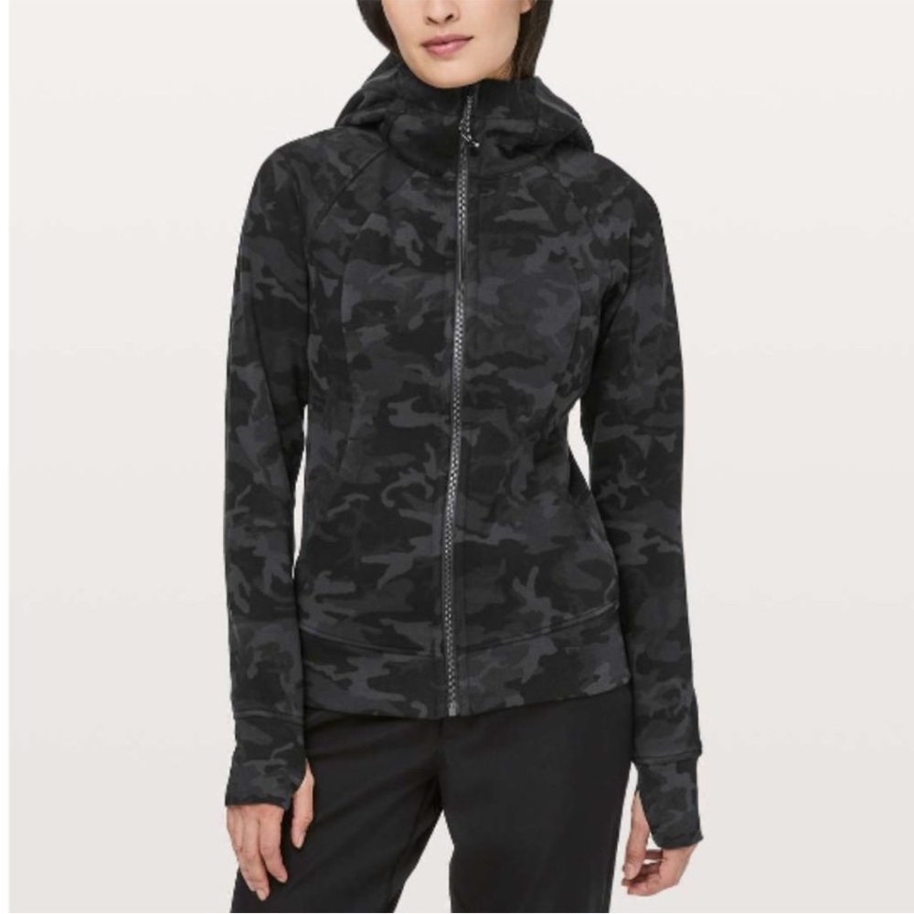 lululemon athletica Dark Camo Zip-Up Hoodie